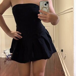 Black Gala Mini Dress